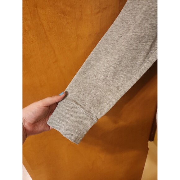 Under Armour Women's Coldgear Loose Fit Gray Pullover Hoodie w/ Flag Size L - Picture 5 of 7